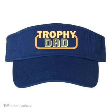 Trophy Dad Funny Retro Visor