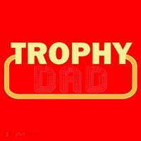 Trophy Dad Funny Retro Santa Hat thumb 1