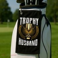 Trophy Husband Golf Towel thumb 2