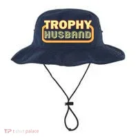 Trophy Husband Funny Retro Bucket Hat thumb 0