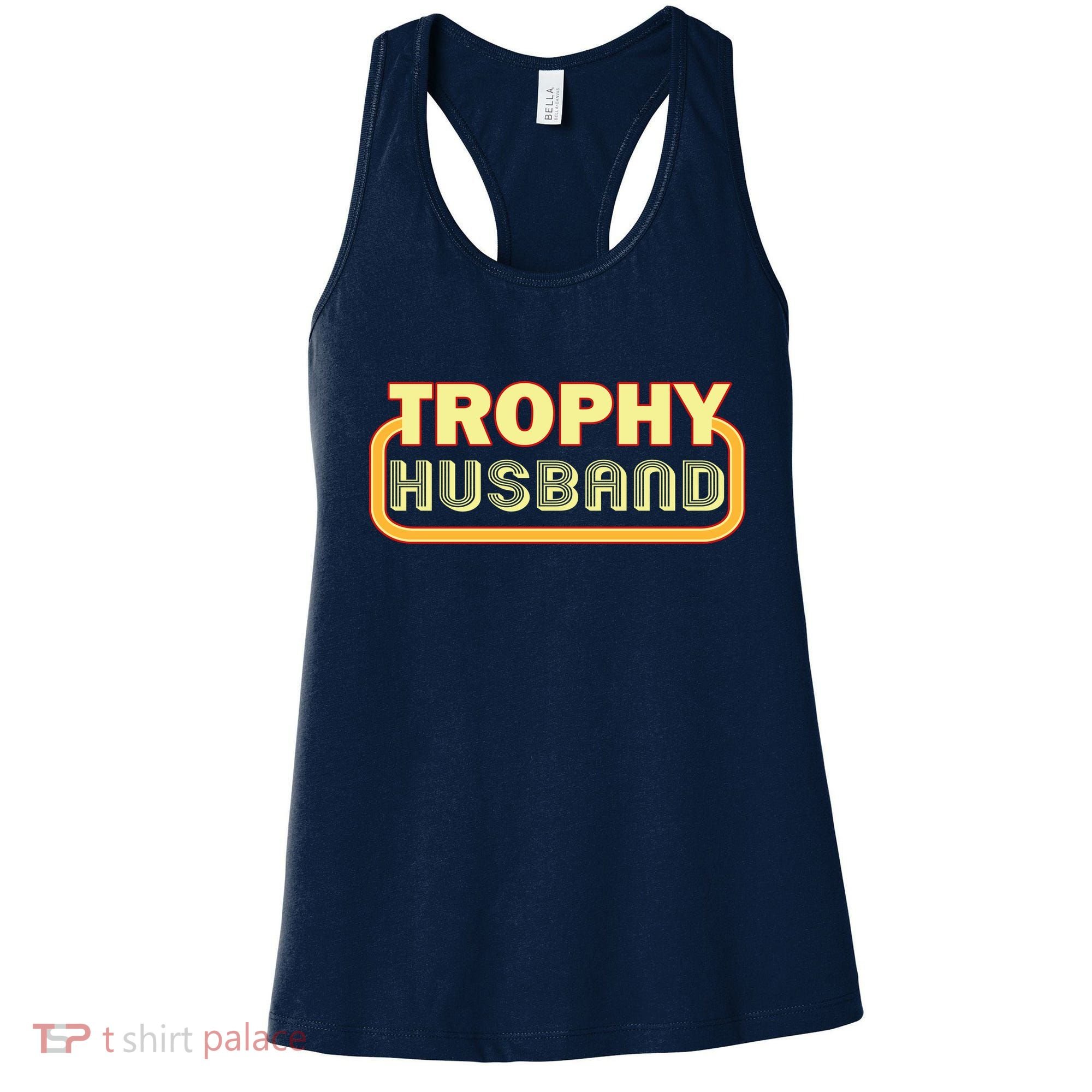 Trophy Husband Funny Retro Women's Tank Top
