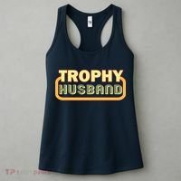 Trophy Husband Funny Retro Women's Tank Top thumb 3