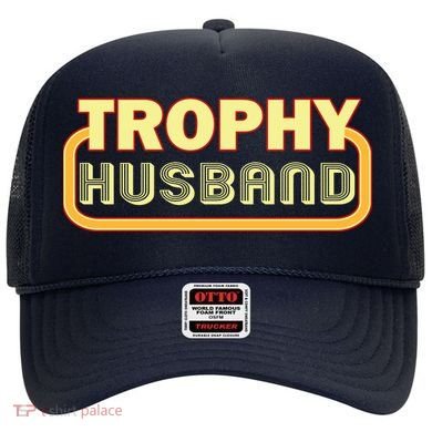 Trophy Husband Funny Retro Hat