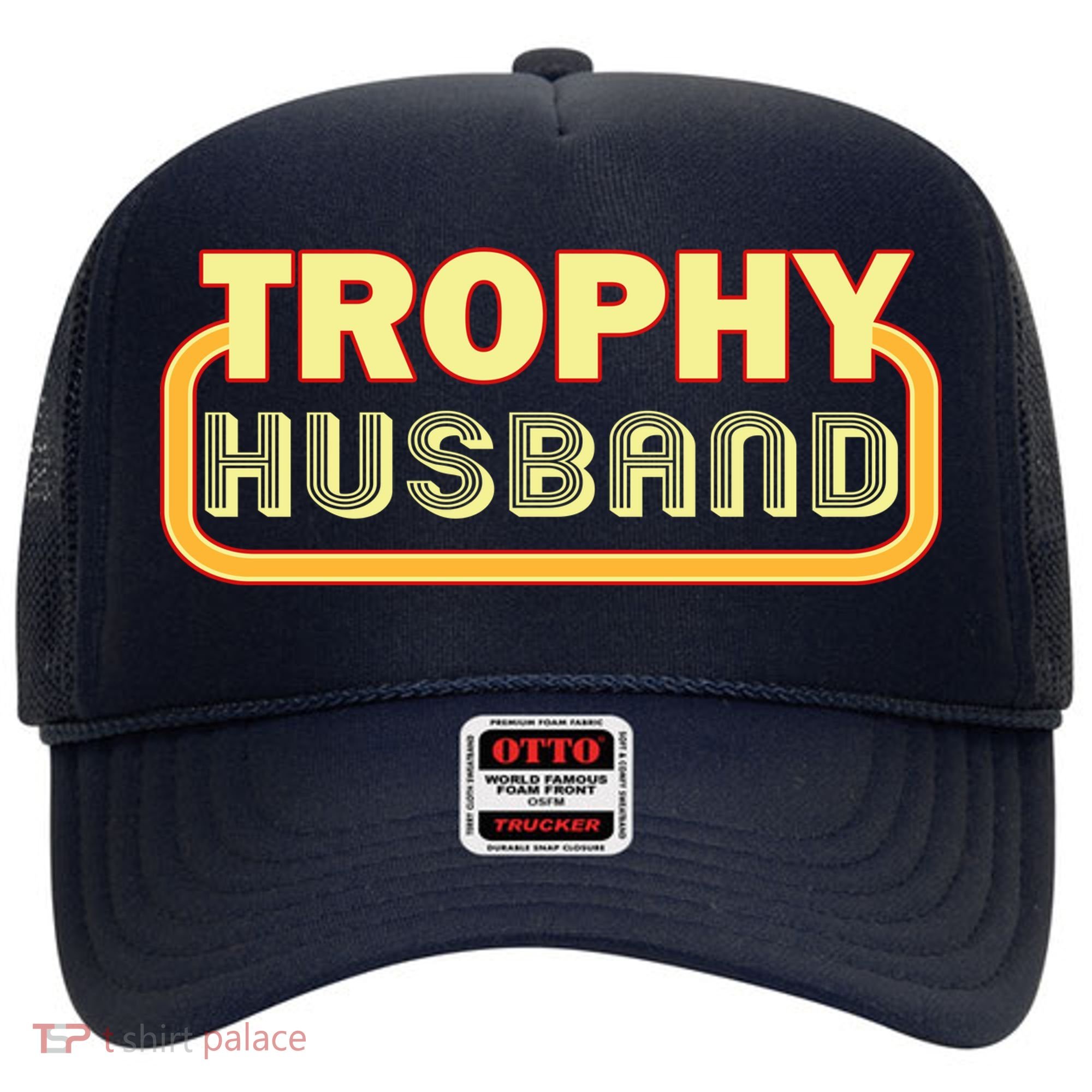 Trophy Husband Funny Retro Hat