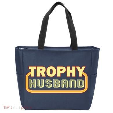 Trophy Husband Funny Retro Tote Bag
