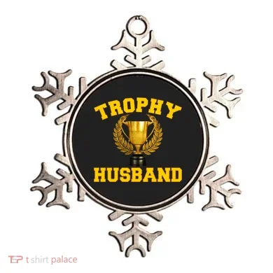 Trophy Husband World's Best Husband Ornament