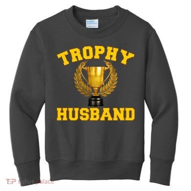 Trophy Husband World's Best Husband Kids Sweatshirt