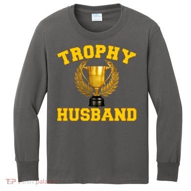 Trophy Husband World's Best Husband Kids Long Sleeve Shirt