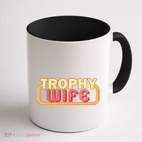 Trophy Mom Funny Retro Coffee Mug thumb 1