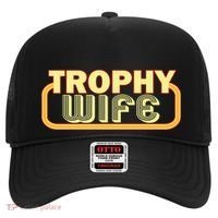 Trophy Mom Funny Retro Hat thumb 0