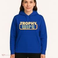 Trophy Mom Funny Retro Hoodie thumb 5