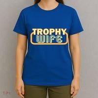 Trophy Mom Funny Retro T-Shirt thumb 4