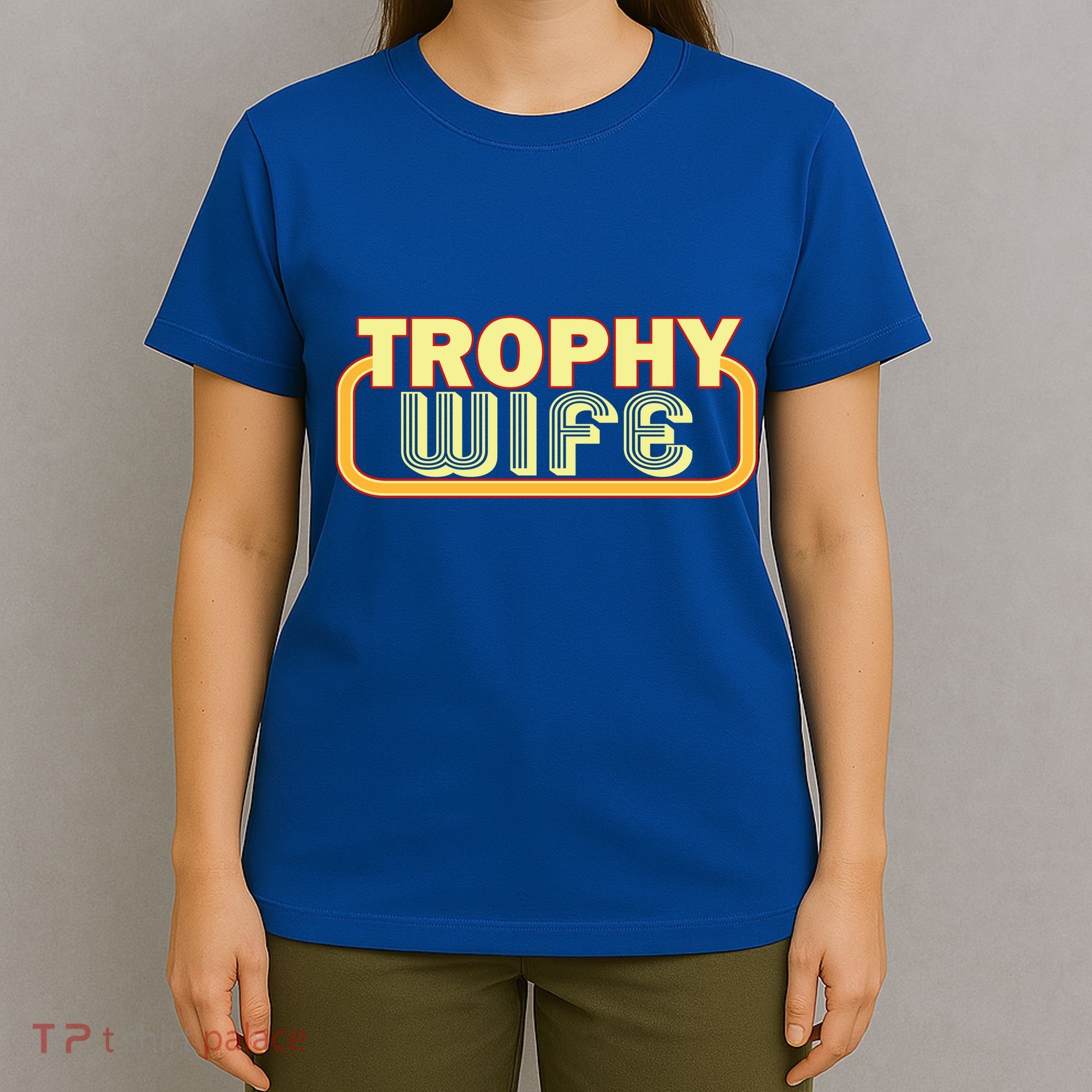 Trophy Mom Funny Retro T-Shirt