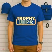 Trophy Mom Funny Retro T-Shirt thumb 6