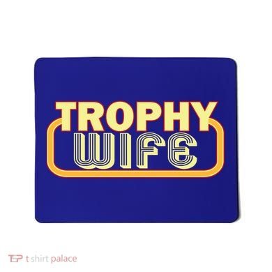 Trophy Mom Funny Retro Mousepad