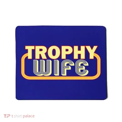 Trophy Mom Funny Retro Mousepad