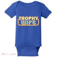 Trophy Mom Funny Retro Baby Bodysuit thumb 0