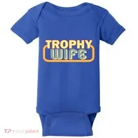 Trophy Mom Funny Retro Baby Bodysuit thumb 0