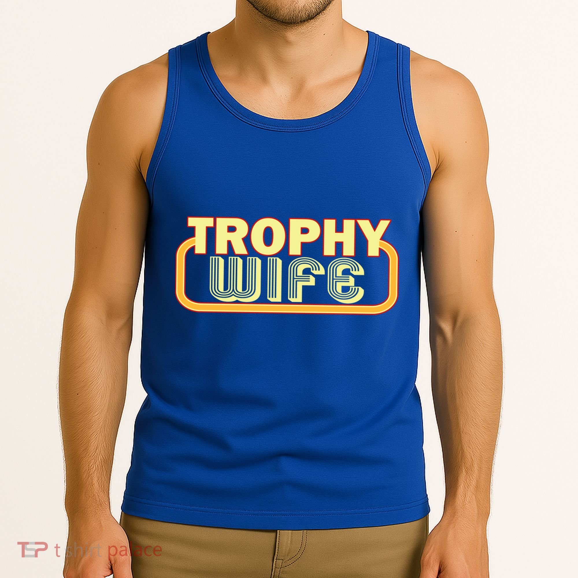 Trophy Mom Funny Retro Tank Top
