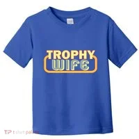 Trophy Mom Funny Retro Toddler T-Shirt thumb 0