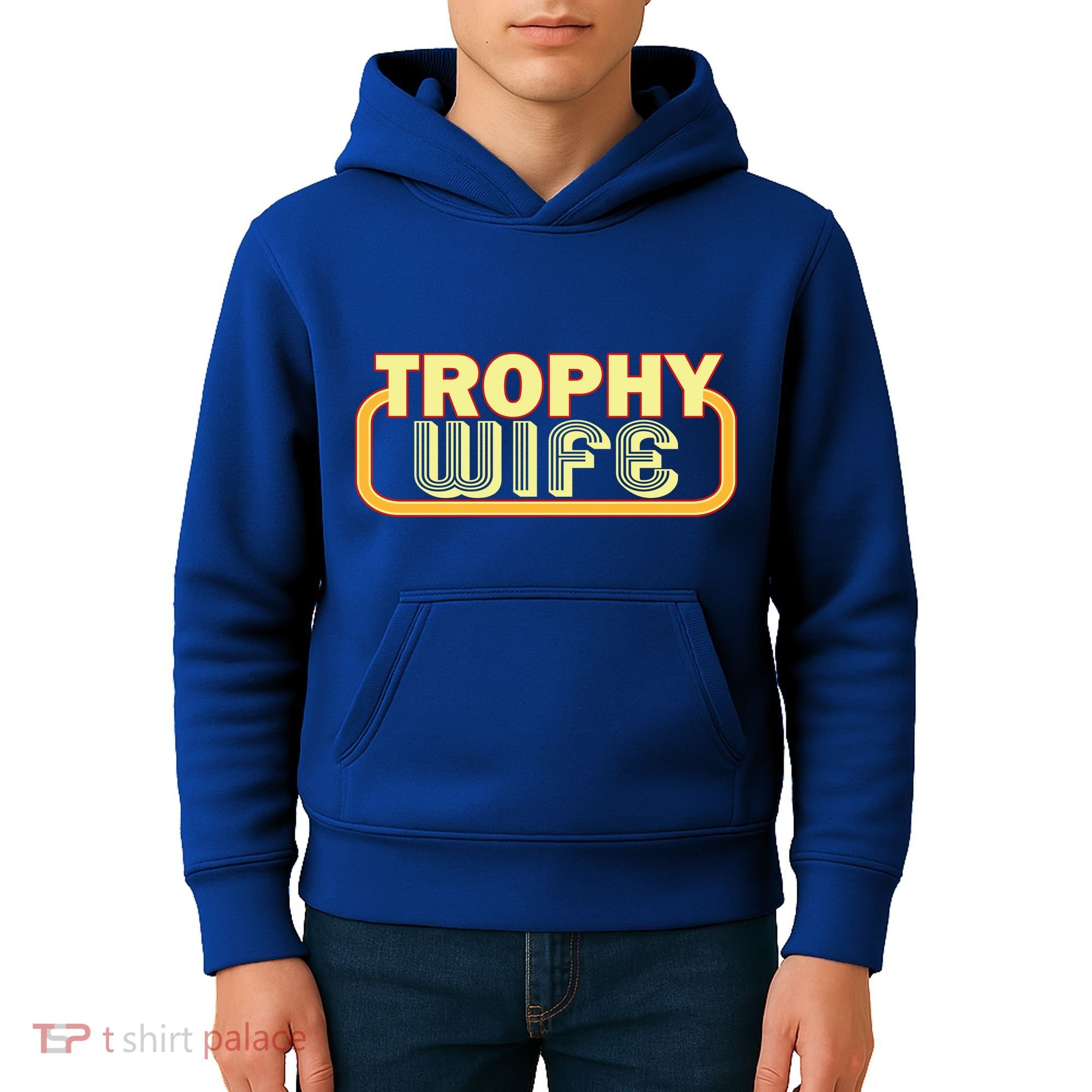 Trophy Mom Funny Retro Kids Hoodie