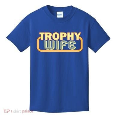 Trophy Mom Funny Retro Kids T-Shirt