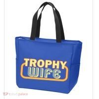 Trophy Mom Funny Retro Tote Bag thumb 3
