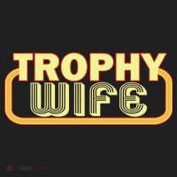 Trophy Wife Funny Retro Tumbler thumb 3