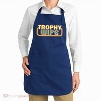 Trophy Wife Funny Retro Apron thumb 2