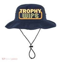 Trophy Wife Funny Retro Bucket Hat thumb 0