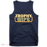 Trophy Wife Funny Retro Tank Top thumb 0