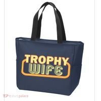 Trophy Wife Funny Retro Tote Bag thumb 3