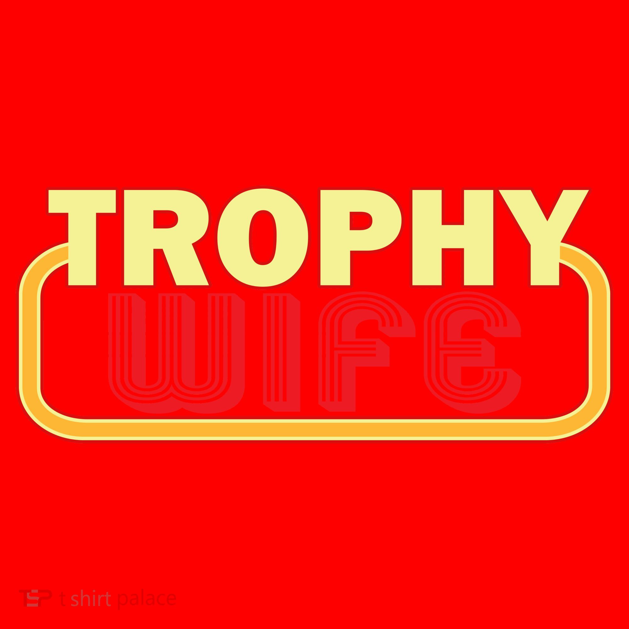 Trophy Wife Funny Retro Santa Hat