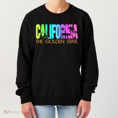 Tropical California The Golden State Women's Sweatshirt