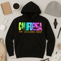 Tropical California The Golden State Hoodie thumb 3