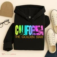 Tropical California The Golden State Hoodie thumb 4