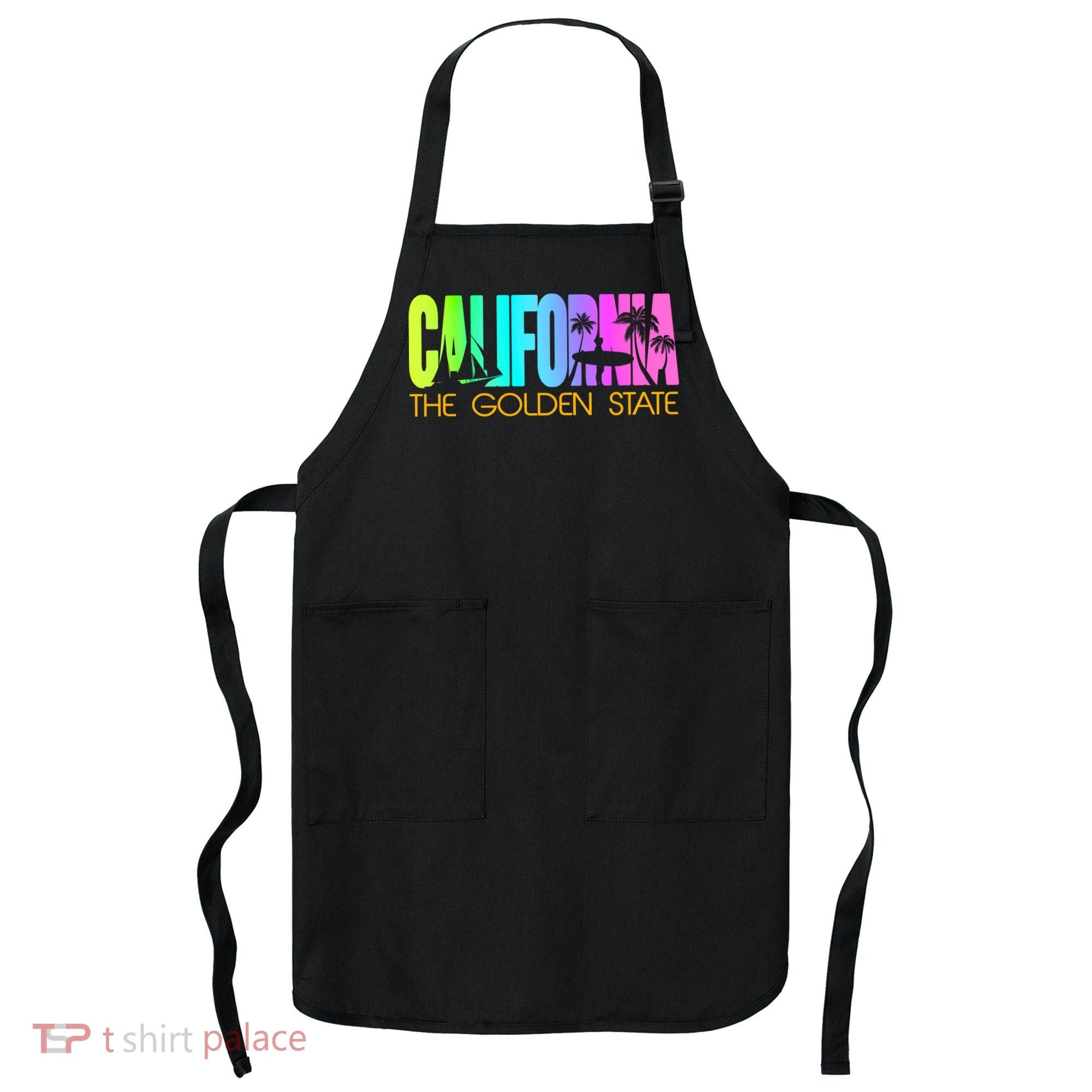 Tropical California The Golden State Apron