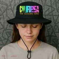 Tropical California The Golden State Bucket Hat thumb 3