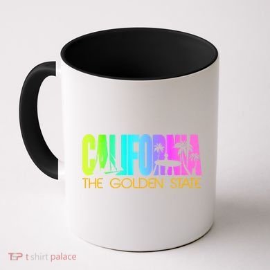 Tropical California The Golden State Coffee Mug