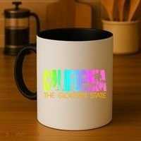 Tropical California The Golden State Coffee Mug thumb 4