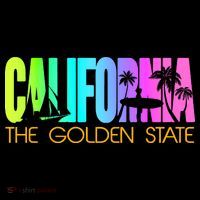 Tropical California The Golden State Women's Hoodie thumb 2