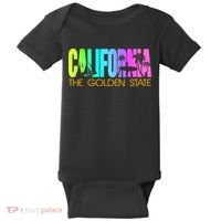 Tropical California The Golden State Baby Bodysuit thumb 0