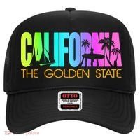 Tropical California The Golden State Hat thumb 0