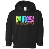 Tropical California The Golden State Toddler Hoodie thumb 0