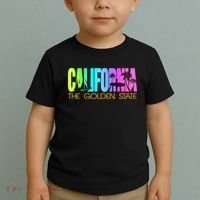 Tropical California The Golden State Toddler T-Shirt thumb 2