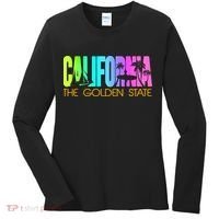 Tropical California The Golden State Women's Long Sleeve Shirt thumb 0