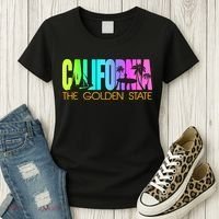 Tropical California The Golden State Women's T-Shirt thumb 3
