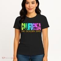Tropical California The Golden State Women's T-Shirt thumb 4