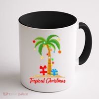 Tropical Christmas Coffee Mug thumb 1