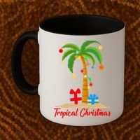 Tropical Christmas Coffee Mug thumb 2